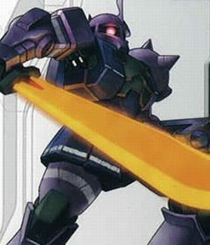 扎古2F能不能裝備老虎的大盾牌和熱能軍刀