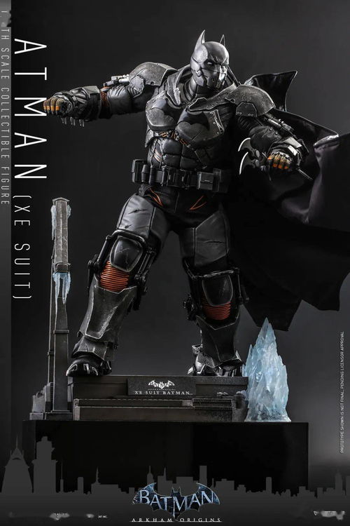 hottoys熱能裝甲蝙蝠俠,打倒急凍人